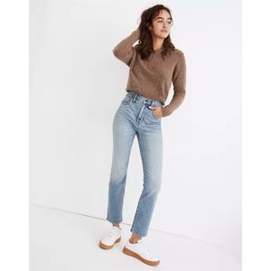MADEWELL SLIM DEMI BOOT BLUE JEANS SIZE 31